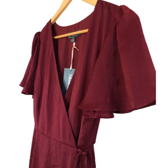 ModCloth Stunning Wonder Maxi Wrap Dress - Picture 6 of 8